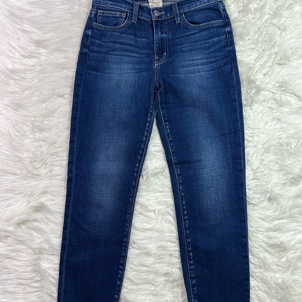 L’Agence Mid Rise Straight Leg Jeans - Picture 2 of 7